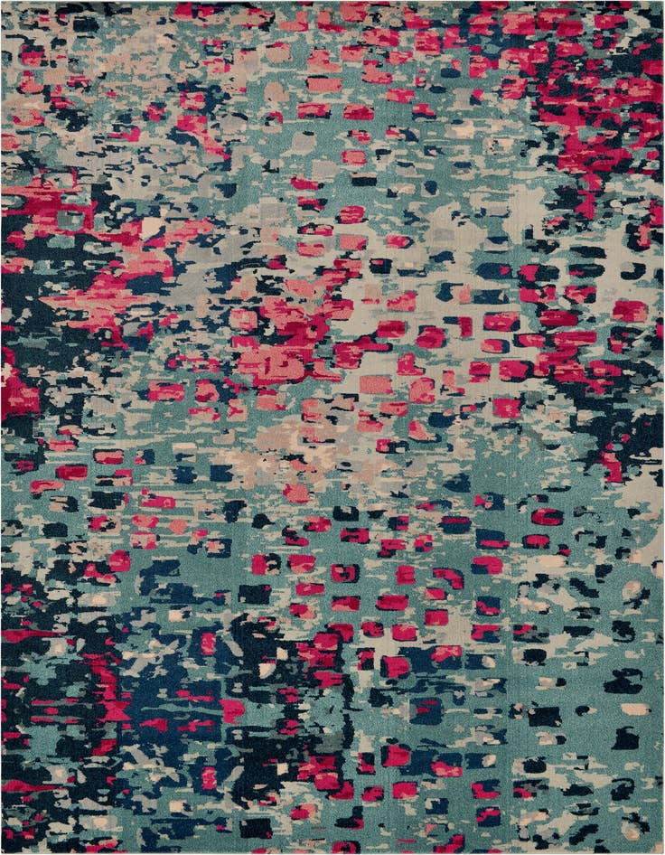 Detail image of 10' 6 x 16' 5 Washable Barcelona Rug