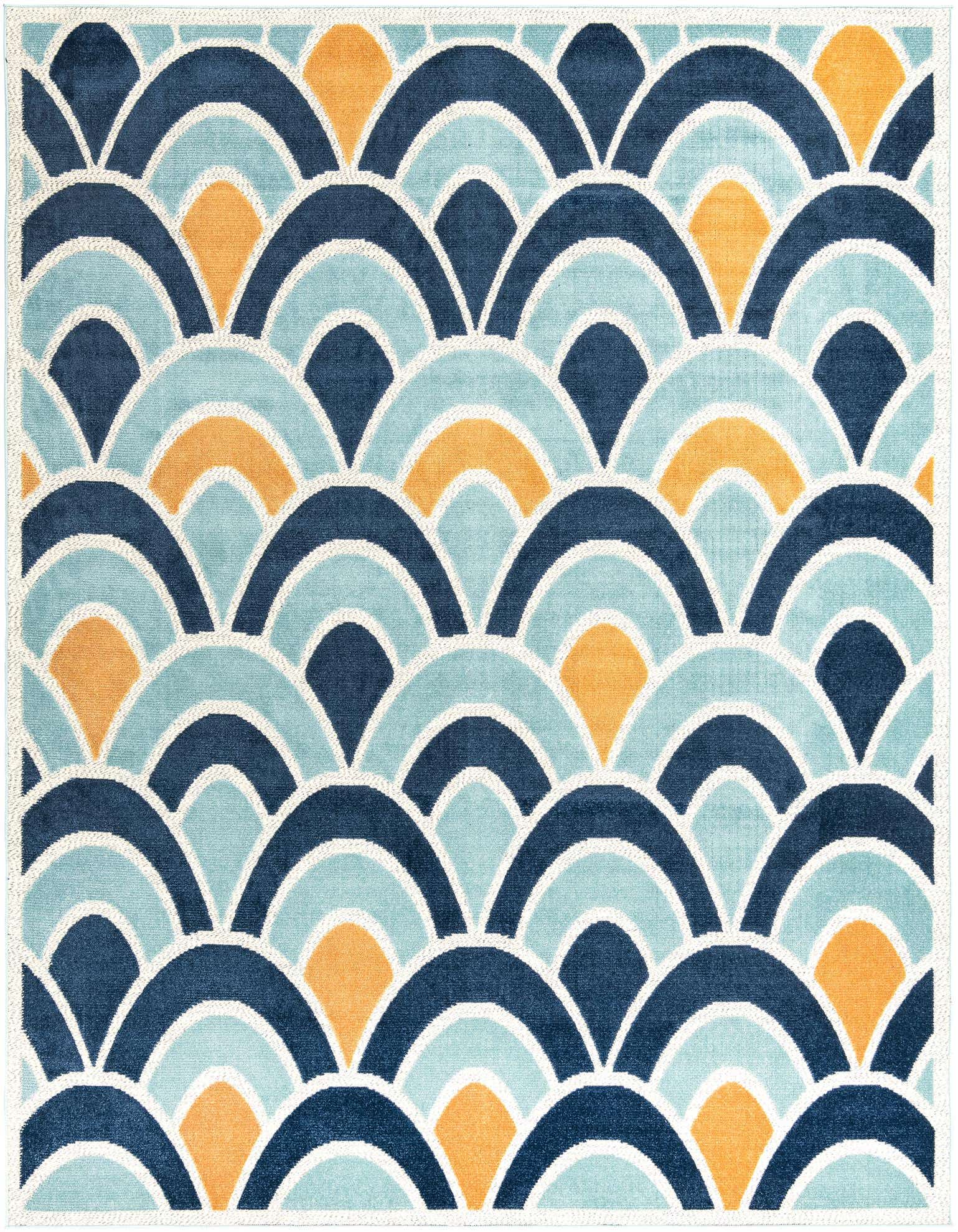 9' x 12' Easy-Clean Belize Indoor / Outdoor Rug