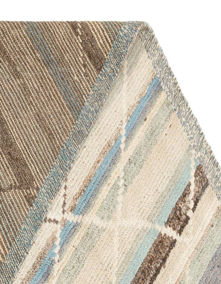 Detail image of 8' 3 x 10' 4  Hand Knotted Beni Marok Rug