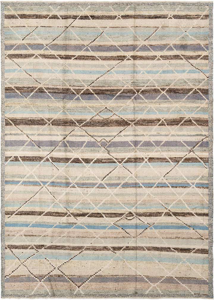 8' 3 x 10' 4 Hand Knotted Beni Marok Rug
