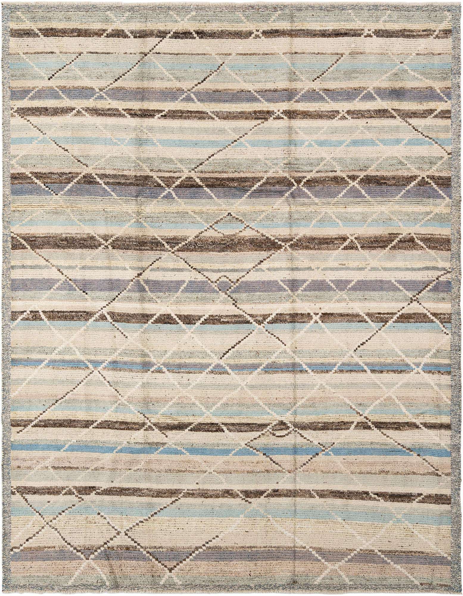 8' 3 x 10' 4 Hand Knotted Beni Marok Rug