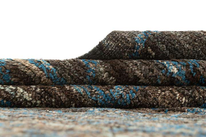 10' 10 x 13' 10 Hand Knotted Beni Marok Rug
