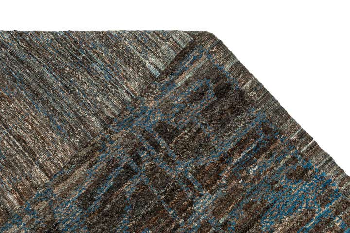 10' 10 x 13' 10 Hand Knotted Beni Marok Rug
