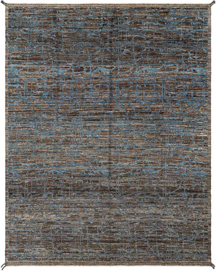 10' 10 x 13' 10 Hand Knotted Beni Marok Rug