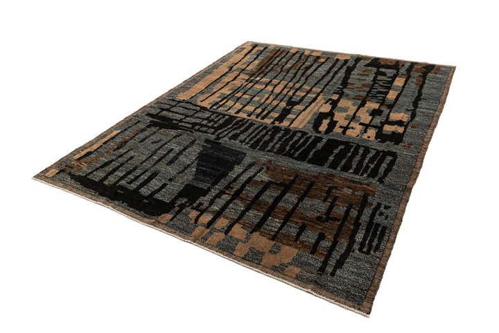 9' 2 x 12' 1 Hand Knotted Beni Marok Rug
