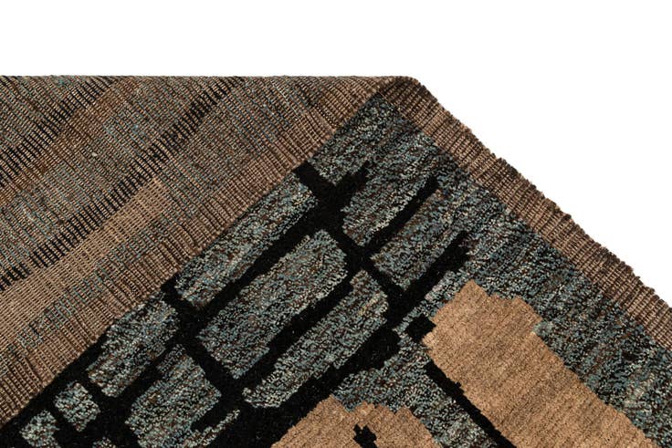 Detail image of 9' 2 x 12' 1 Hand Knotted Beni Marok Rug