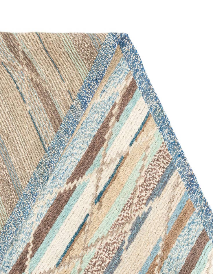 Detail image of 8' 3 x 9' 11  Hand Knotted Beni Marok Rug