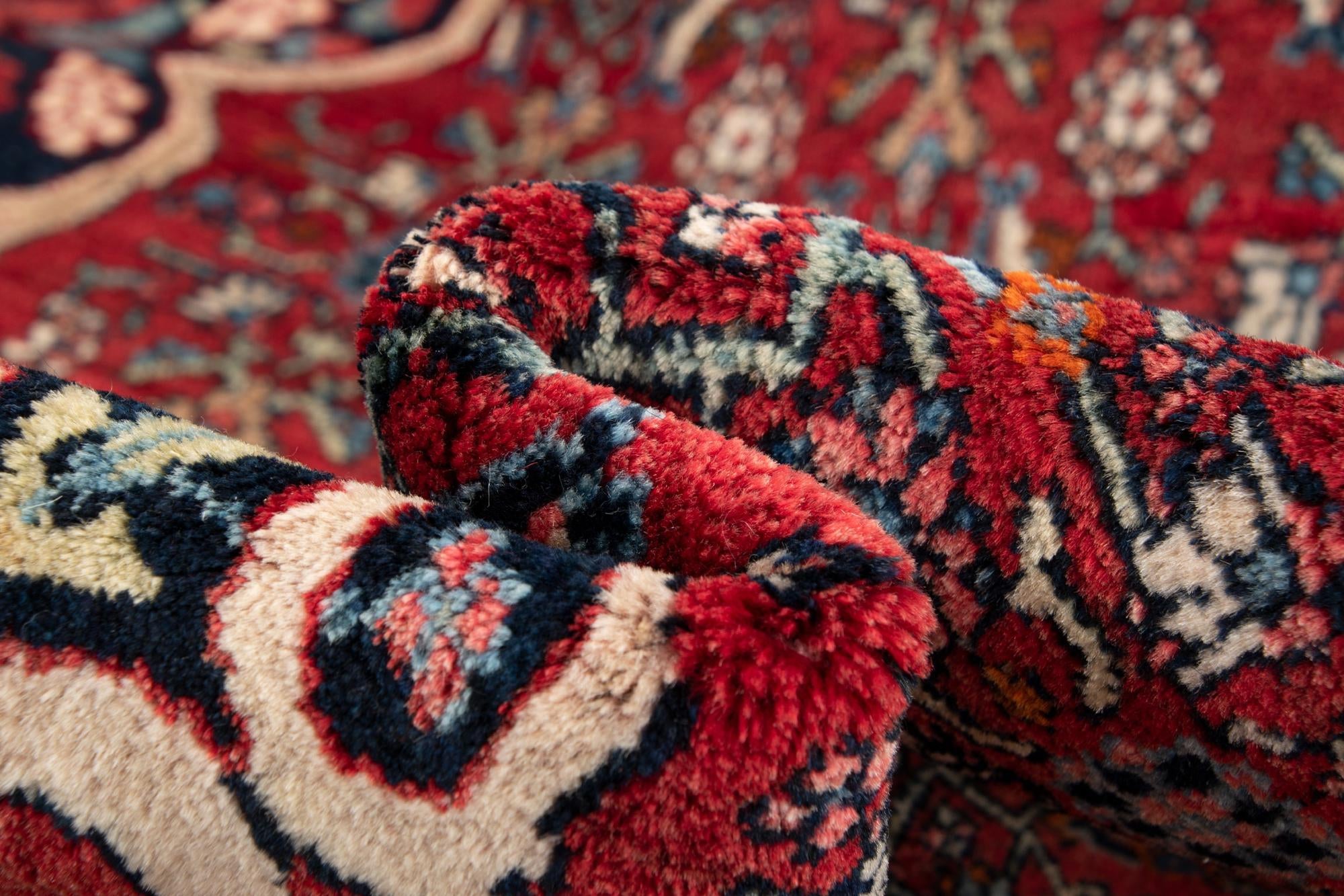 8' 5 x 11' 11 Hand Knotted Bidjar Persian Rug