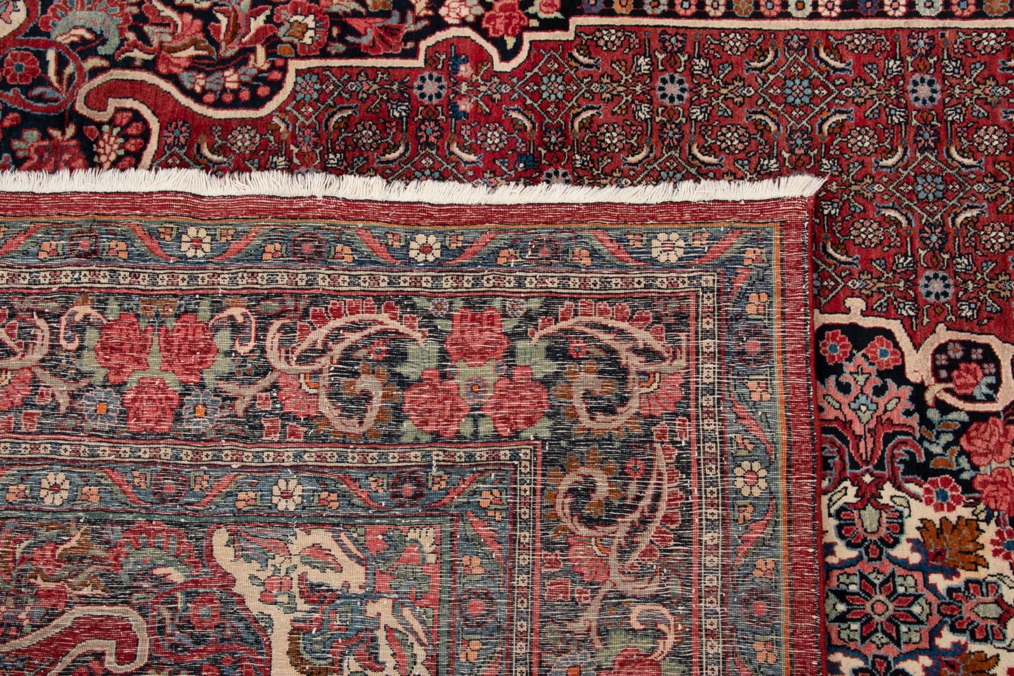 8' 5 x 11' 11 Hand Knotted Bidjar Persian Rug