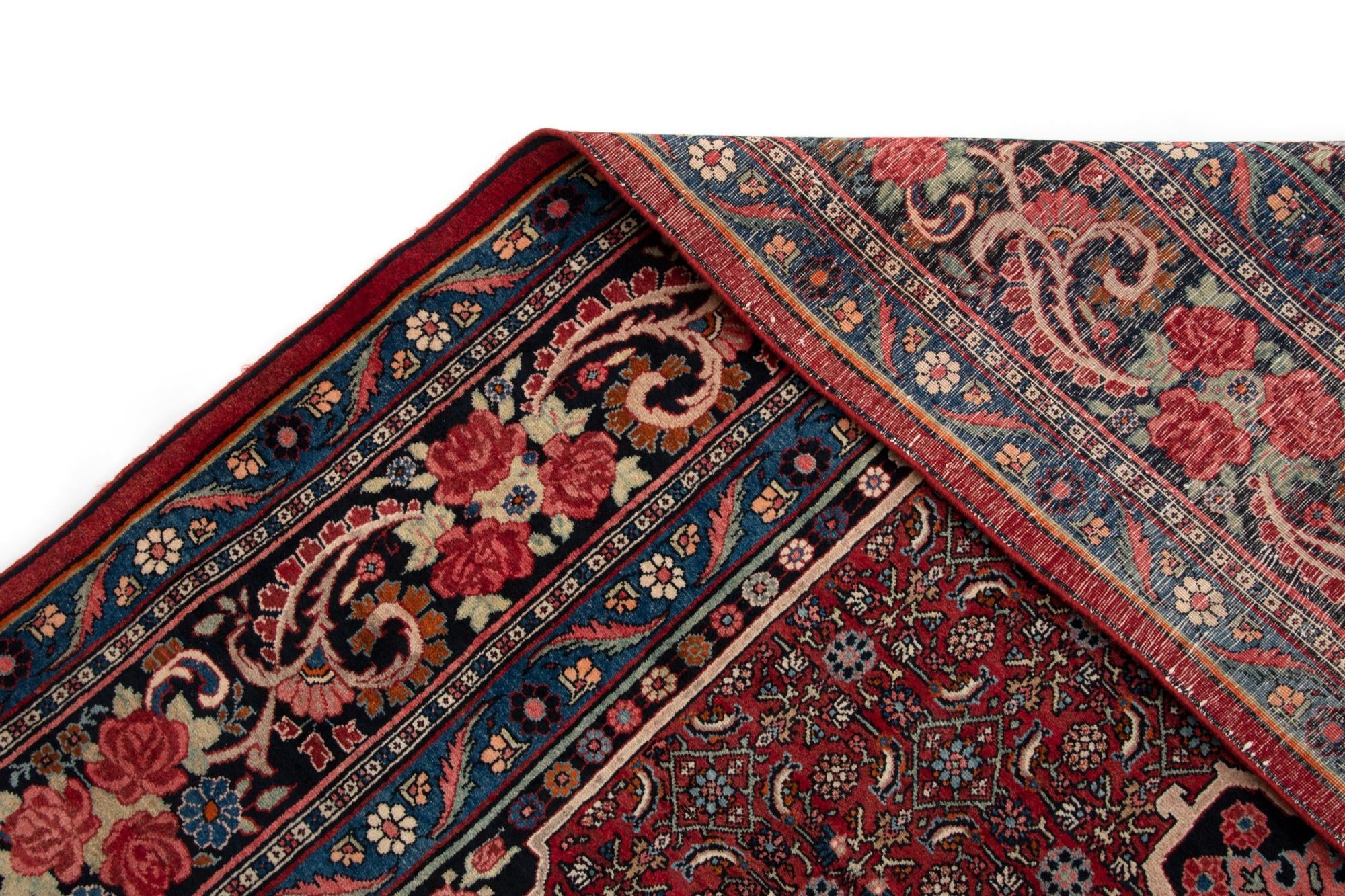 8' 5 x 11' 11 Hand Knotted Bidjar Persian Rug