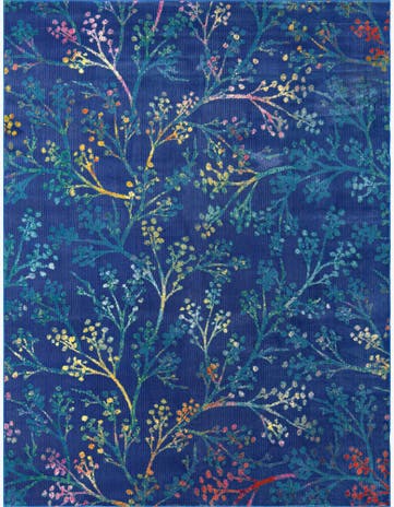 Blue Blossom Rug