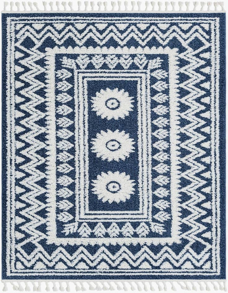 Detail image of 5' 3 x 8' Boho Rug