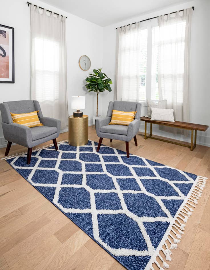 Detail image of 5' 3 x 8' Boho Rug