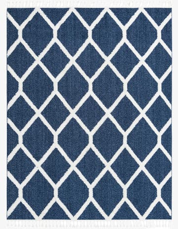 Blue Boho Rug