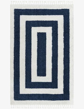 Blue Boho Rug