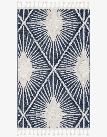 Blue Boho Rug