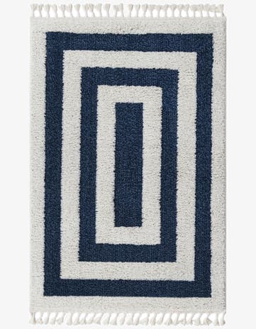 Blue Boho Rug