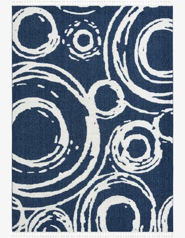 Blue Boho Rug
