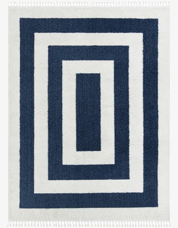 Blue Boho Rug
