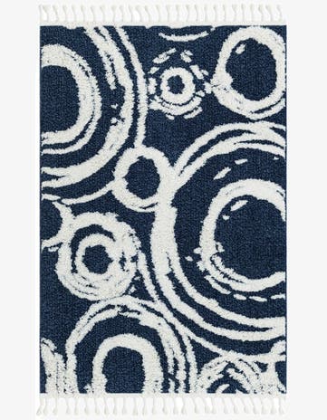 Blue Boho Rug