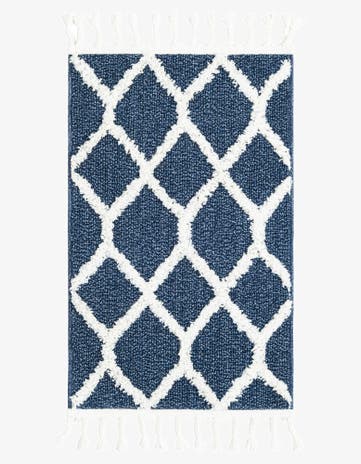 Blue Boho Rug