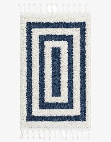 Blue Boho Rug