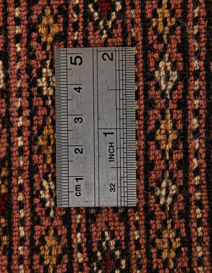 Detail image of 4' 2 x 6' 6  Hand Knotted Bokhara Oriental Wool Rug