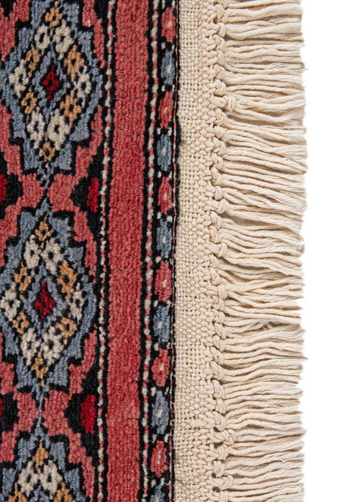 4' 2 x 6' 6 Hand Knotted Bokhara Oriental Wool Rug