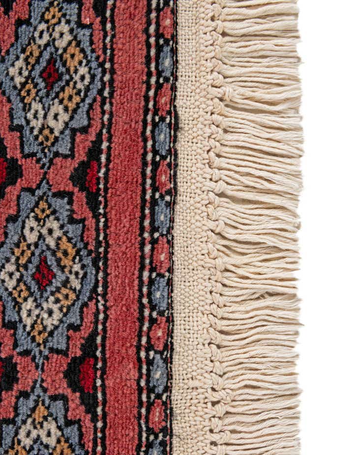 4' 2 x 6' 6 Hand Knotted Bokhara Oriental Wool Rug