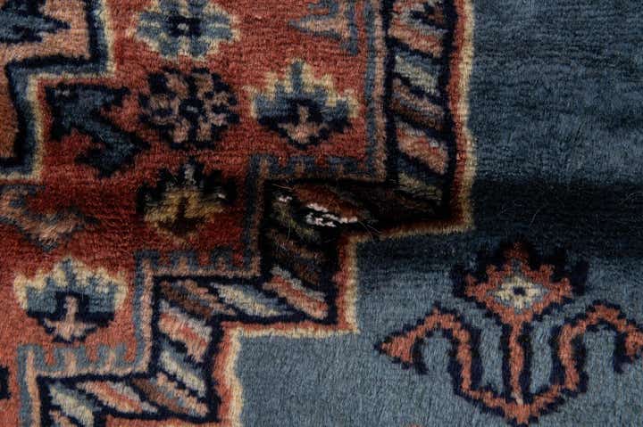 3' 2 x 4' 10 Hand Knotted Bokhara Oriental Wool Rug