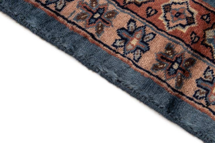 Detail image of 3' 2 x 4' 10 Hand Knotted Bokhara Oriental Wool Rug