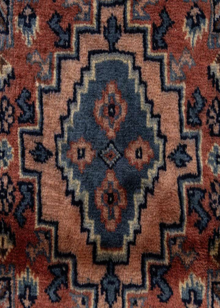 3' 2 x 4' 10 Hand Knotted Bokhara Oriental Wool Rug