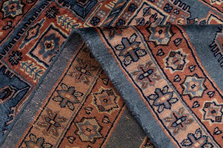 3' 2 x 4' 10 Hand Knotted Bokhara Oriental Wool Rug