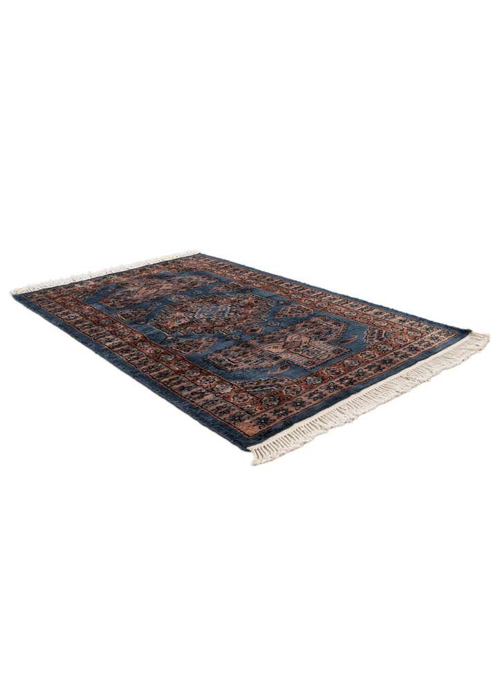 3' 1 x 5' Hand Knotted Bokhara Oriental Wool Rug