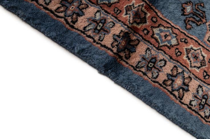 Detail image of 3' 1 x 5' Hand Knotted Bokhara Oriental Wool Rug