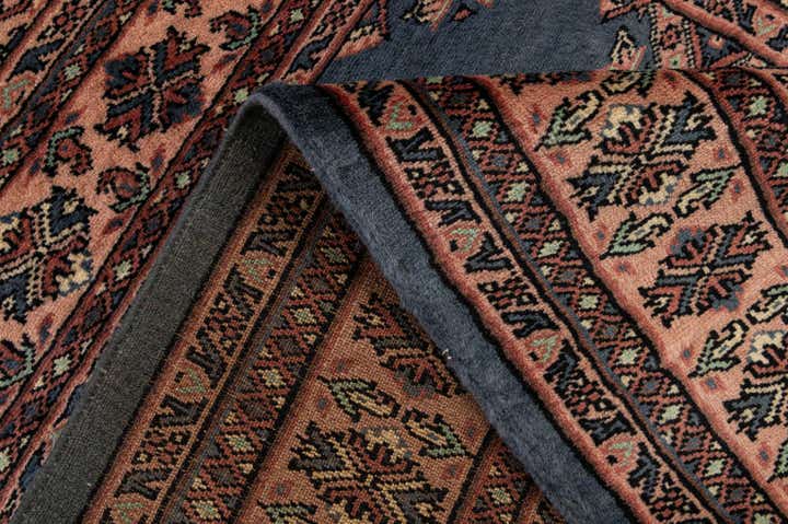 3' 2 x 4' 11 Hand Knotted Bokhara Oriental Wool Rug