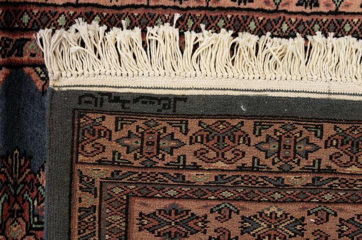 3' 2 x 4' 11 Hand Knotted Bokhara Oriental Wool Rug