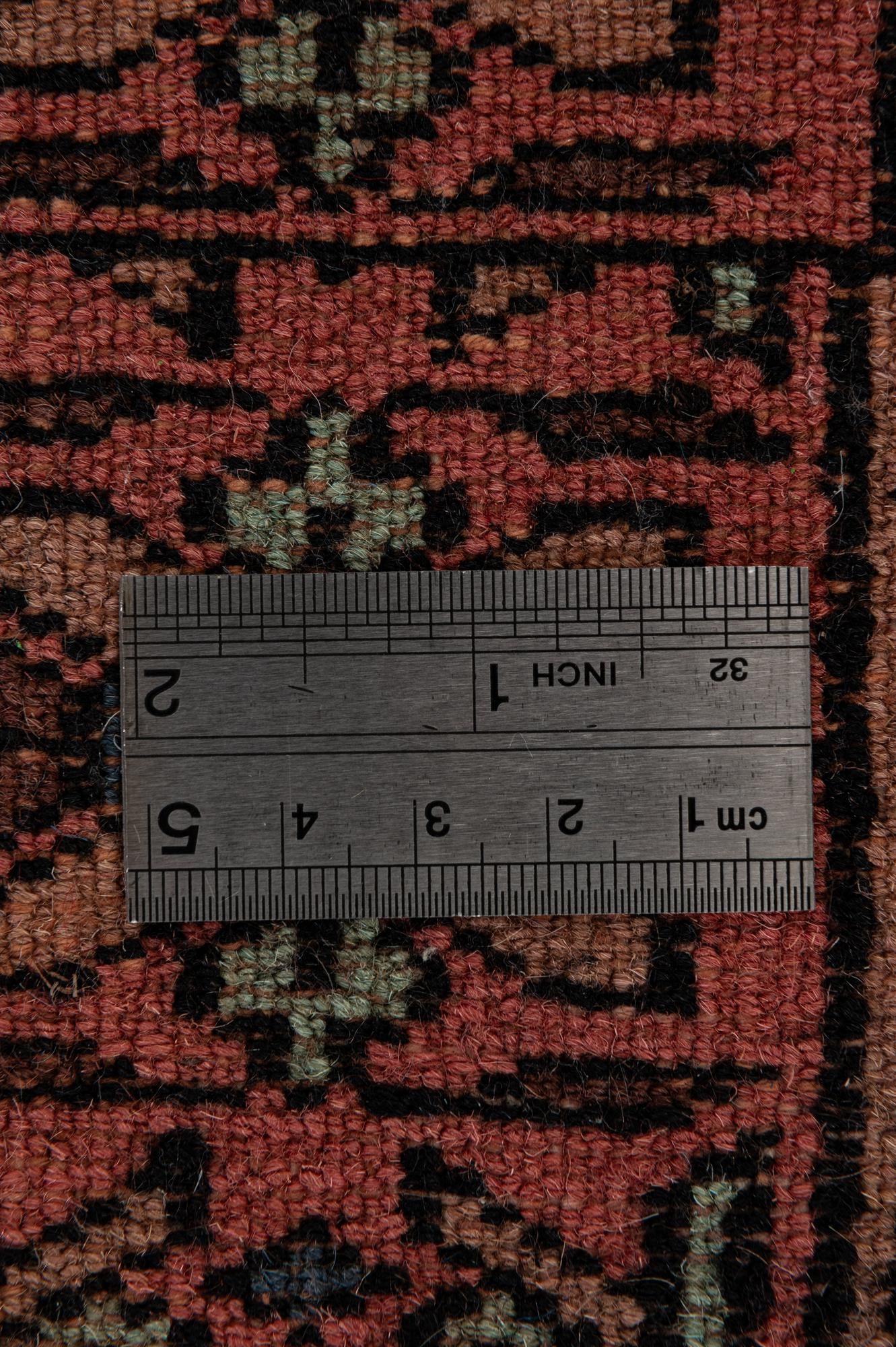 4' 3 x 6' Hand Knotted Bokhara Oriental Wool Rug