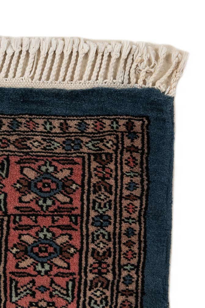 4' 3 x 6' Hand Knotted Bokhara Oriental Wool Rug