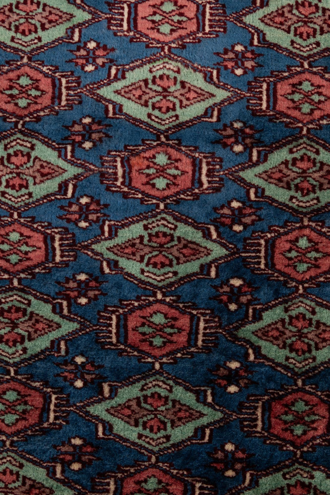 4' 2 x 5' 6 Hand Knotted Bokhara Oriental Wool Rug