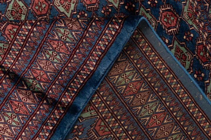 4' 2 x 5' 6 Hand Knotted Bokhara Oriental Wool Rug