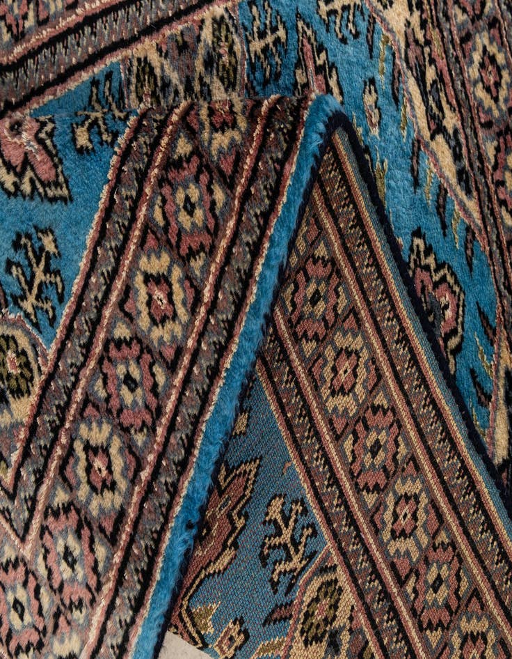 Detail image of 2' 1 x 3' 2 Hand Knotted Bokhara Oriental Rug