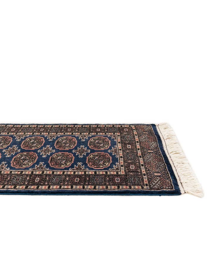 Detail image of 2' 2 x 3' Hand Knotted Bokhara Oriental Wool Rug