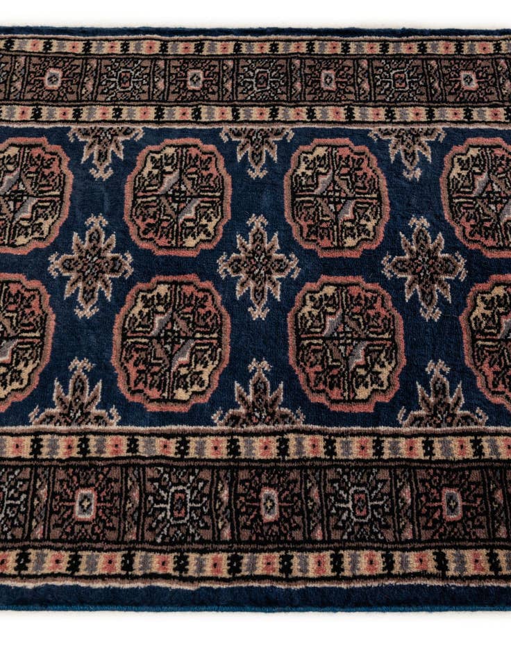 Detail image of 2' 2 x 3' Hand Knotted Bokhara Oriental Wool Rug