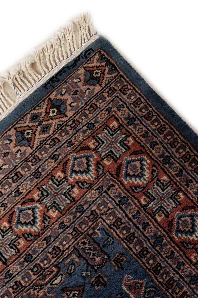 4' 2 x 6' 7 Hand Knotted Bokhara Wool Rug