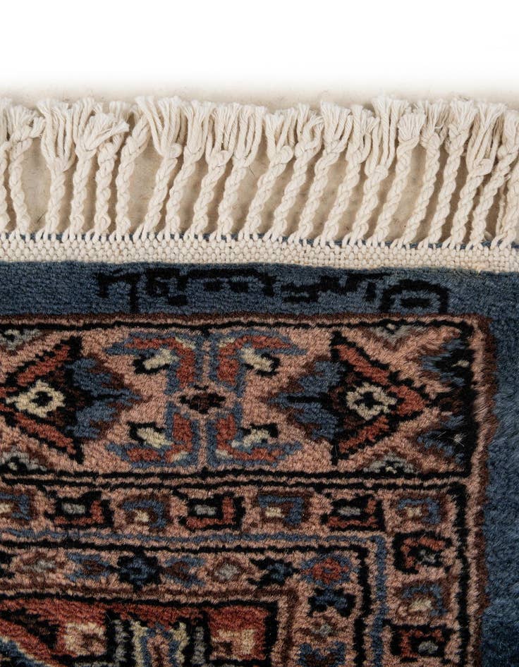 Detail image of 4' 2 x 6' 7  Hand Knotted Bokhara Wool Rug