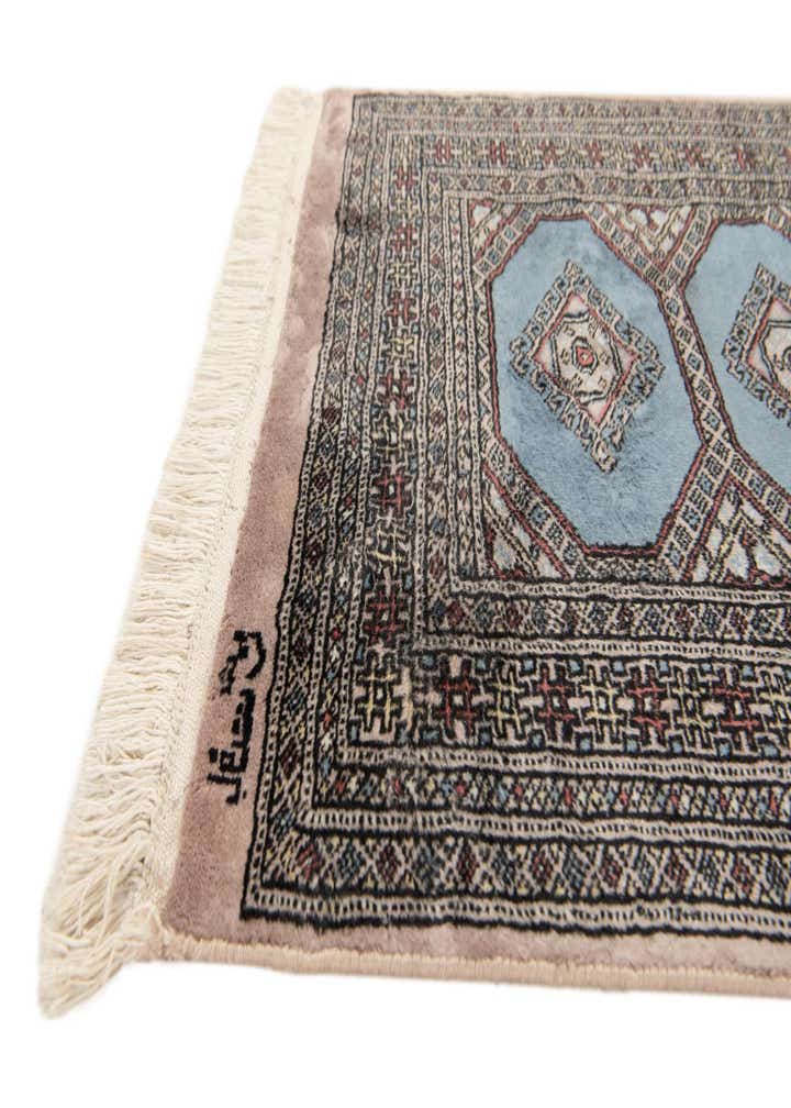 2' 9 x 4' Hand Knotted Bokhara Wool Rug