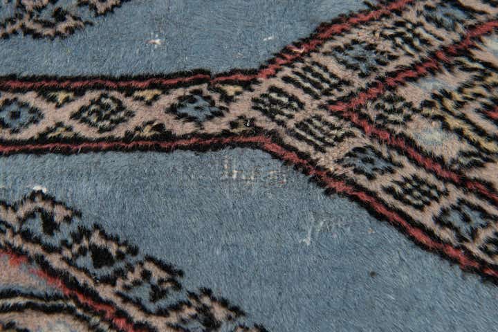 2' 9 x 4' Hand Knotted Bokhara Wool Rug
