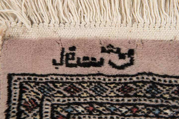 2' 9 x 4' Hand Knotted Bokhara Wool Rug