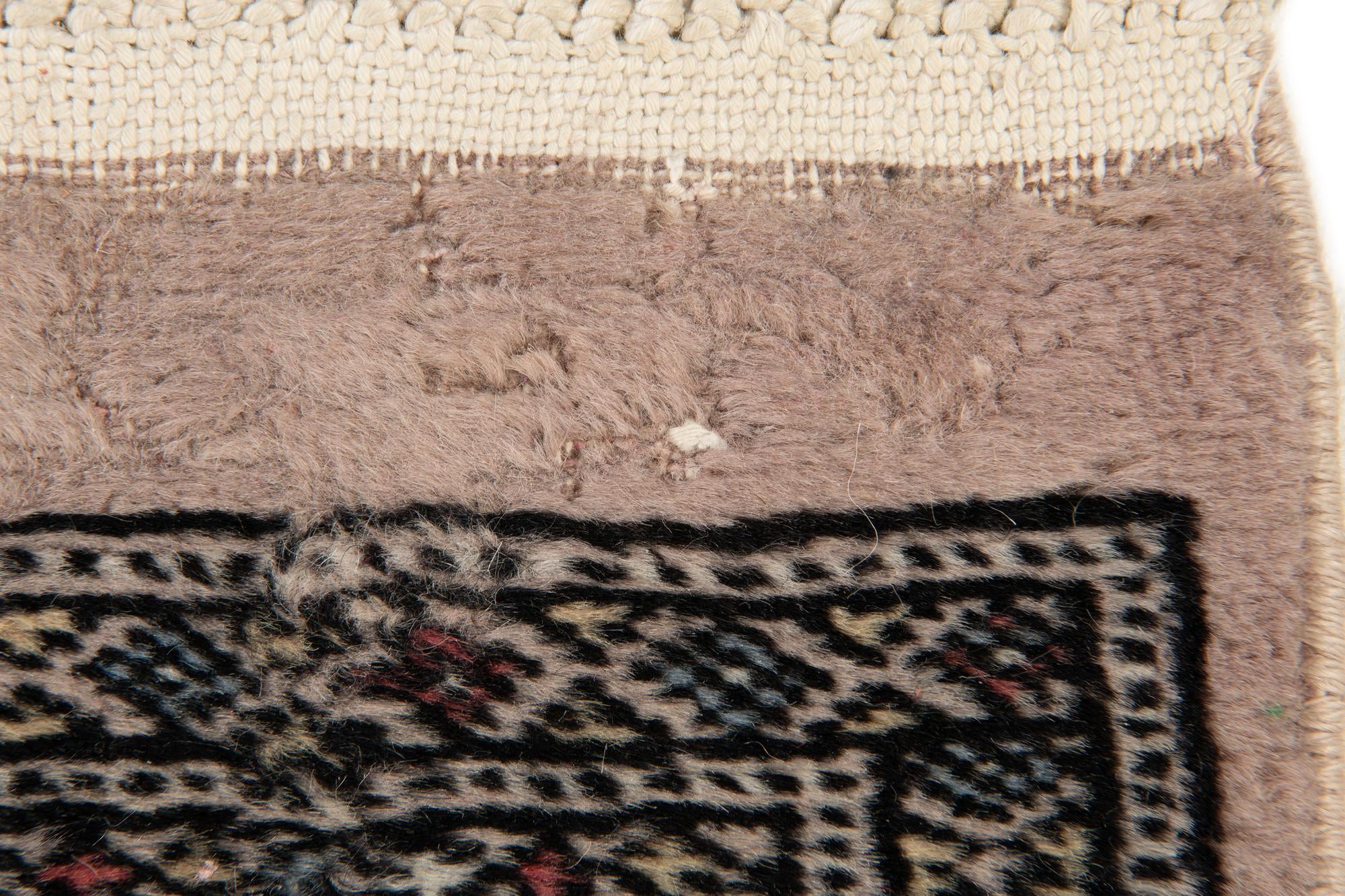 2' 9 x 4' Hand Knotted Bokhara Wool Rug